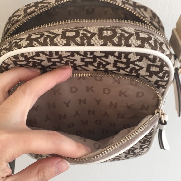 DKNY Signature Canvas Crossbody - Picture 12 of 17